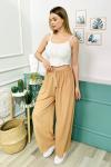 154564 Burumcuk Bel Lastikli Pantolon